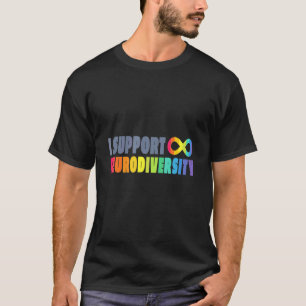 Camiseta Neurodiverso Eu Apoio Neurodiversidade Consciente