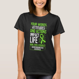 Camiseta Neurofibromatose Sensibilização Perturbação Neurol
