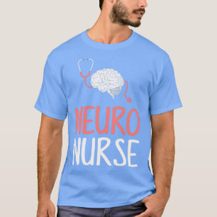 Camiseta Neurologia Enfermeira Neurociência cerebral