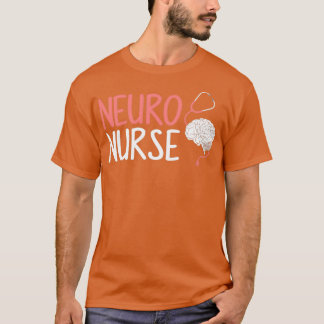 Camiseta Neurologia Enfermeira neurociência cerebral 4