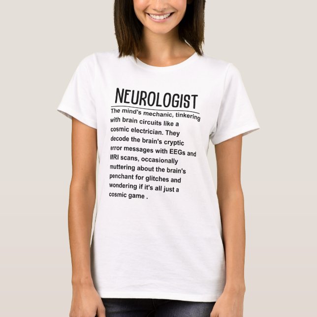 Camiseta Neurologista (Frente)