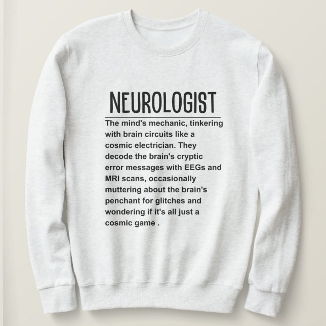 Camiseta Neurologista (Frente do Design)