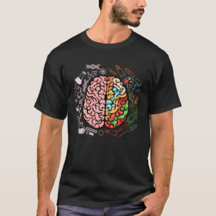 Camiseta Neurologista da Neurociência da Ciência do Cérebro