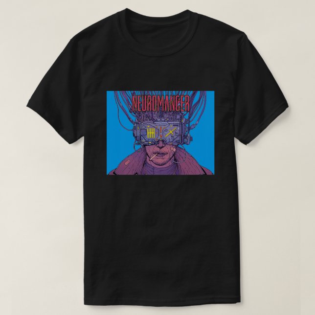 Camiseta Neuromancer 2030 (Frente do Design)