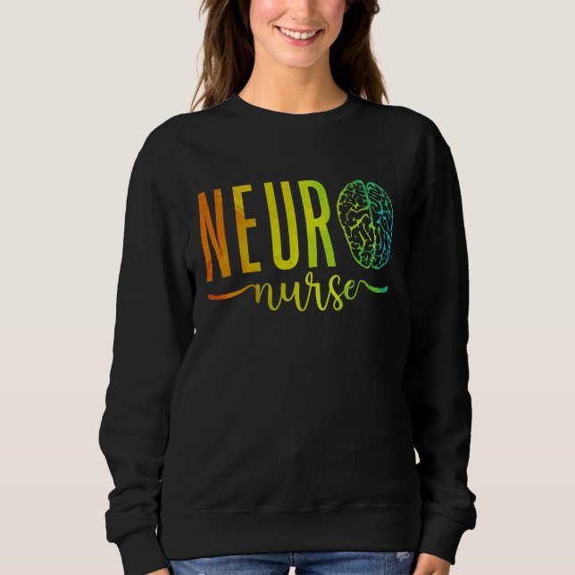 Camiseta Neuroscience Intensive Care Unit RN Nursing Neuro  (Frente)