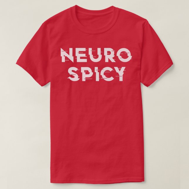 Camiseta Neurospicio ADHD Autismo Neurodiversidade Neurodiv (Frente do Design)