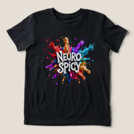 Camiseta NEUROSPICY neurodiversidade autismo tdah dislexia