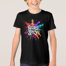 Camiseta NEUROSPICY neurodiversity autism adhd dyslexia