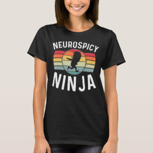 Camiseta Neurospicy Ninja Neurodivergência ADHD Neurodivers