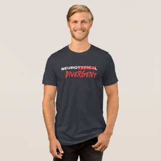 Camiseta Neurotípica Neurodiversidade Divergente Discreta N