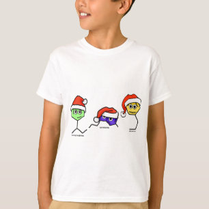Camiseta Neurotransmissores em Santa Hats