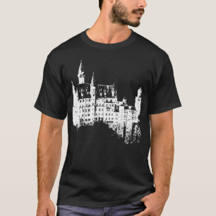 Camiseta Neuschwanstein Castle Lover Vintage Bavaria I Love