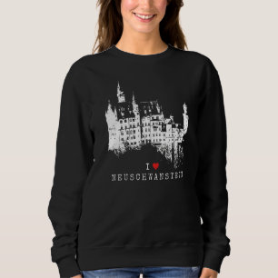 Camiseta Neuschwanstein Castle Vintage Bavaria I Love Germ