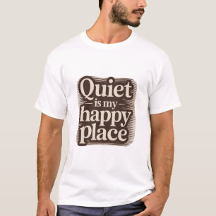 Camiseta Neutra Estética Citação Tee