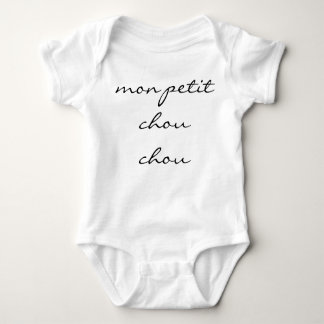 Camiseta Neutral Baby Bodyetet "mon petit chou chou"