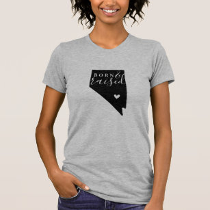 Camiseta Nevada Nascer e Raised State Tee