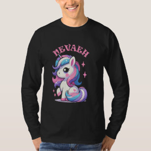 Camiseta Nevaeh Cute Unicorn Design para Girls Name Nevaeh