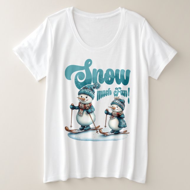 Camiseta Neve (Frente do Design)