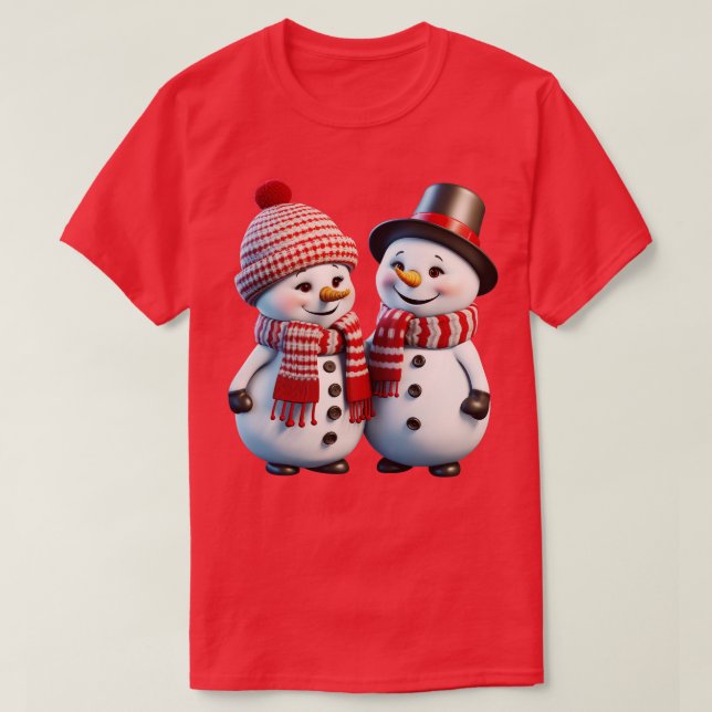 Camiseta Neve 3D 4 (Frente do Design)