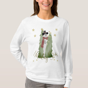 Camiseta Neve com estrelas