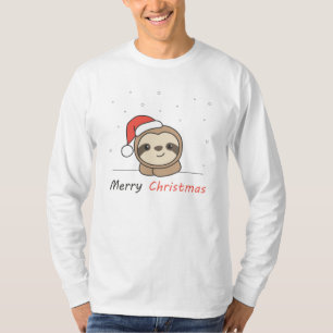 Camiseta Neve de Natal Lenta Animais de inverno