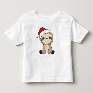 Camiseta Neve de Natal Lenta Animais de inverno Lama Todd