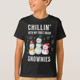 Camiseta neve de primeiro ano