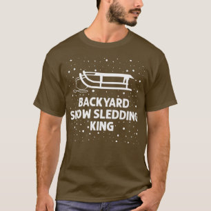 Camiseta Neve De Quintal Dormindo Rei Engraçado Venda