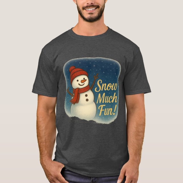 Camiseta  Neve Divertida! (Frente)