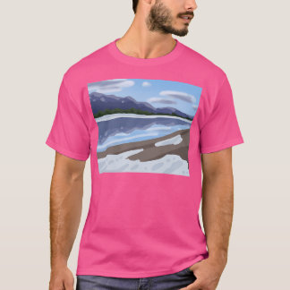 Camiseta Neve E Montanhas