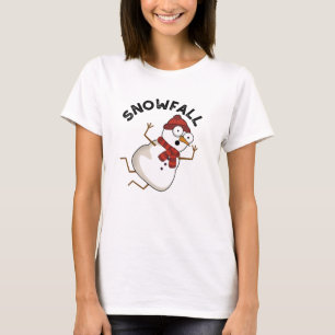 Camiseta Neve Engraçada Arma de Neve