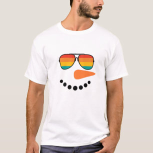 Camiseta Neve Face Carrot Nose Com Óculos Vintage Chri