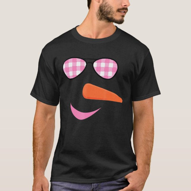Camiseta Neve Face Cenoura Nariz Eilashes Leopardo (Frente)