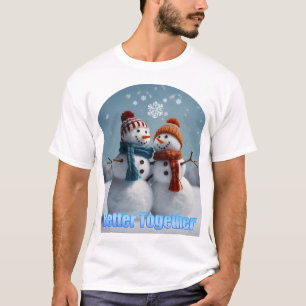Camiseta Neve Melhor Junta: Chilly but Charming