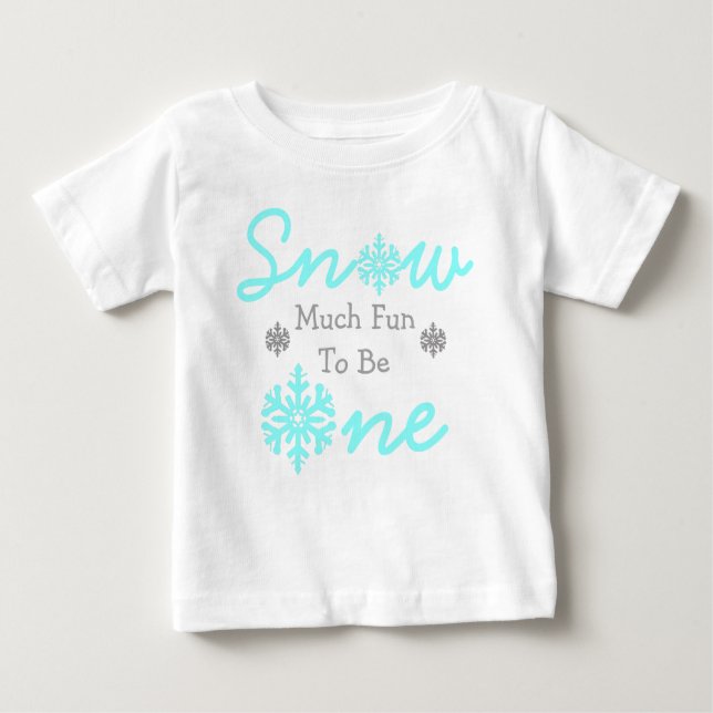 Camiseta Neve Muito Divertido Para Ser Um (Frente)