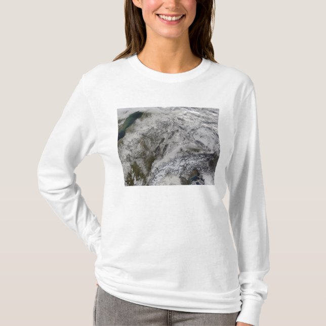 Camiseta Neve na Europa (Frente)