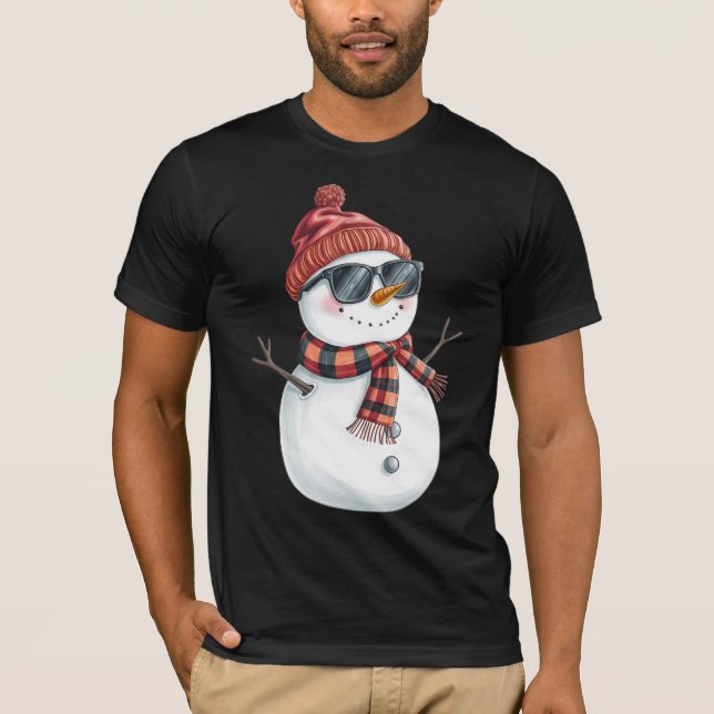 Camiseta Neve natalina (Frente)