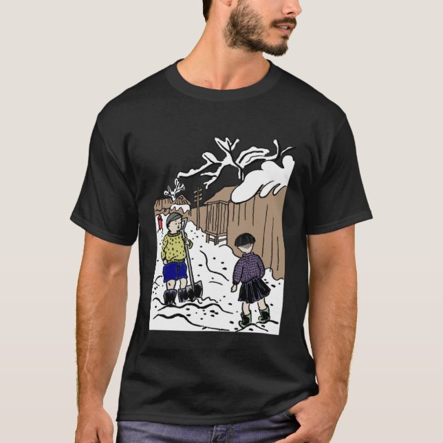 Camiseta Neve no Japão (Frente)
