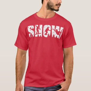 Camiseta Neve Para Entusiasta De Snowboard