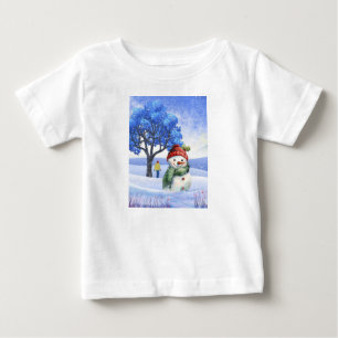 CAMISETA NEVE SE DIVERTIU NO DIA DO INVERNO
