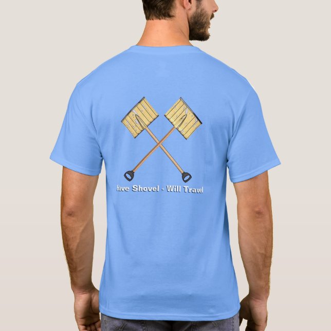 Camiseta Neve Shoveling Business (Verso)