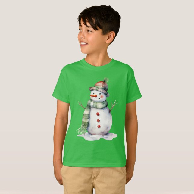 Camiseta Neve Vestido Na Xadrez Verde (Frente Completa)