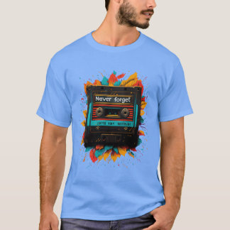 Camiseta Never forget 90s gift boy