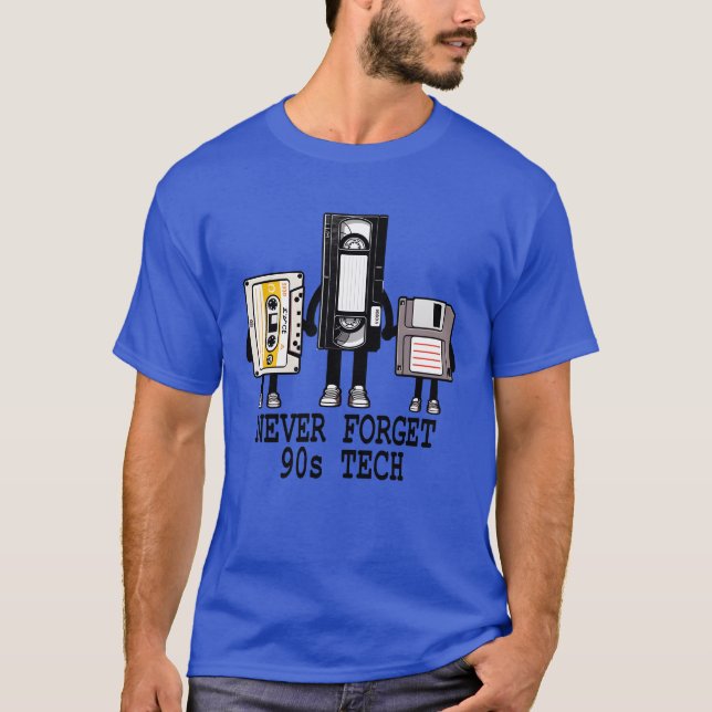 Camiseta Never forget 90sech vintage (Frente)