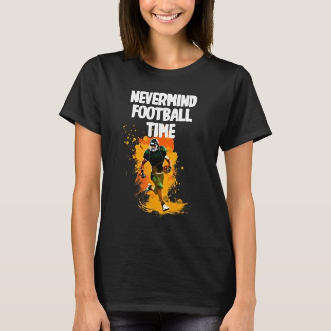 Camiseta Nevermind Football Time (Frente)