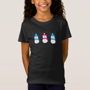 Camiseta Neves Rosa e Azul