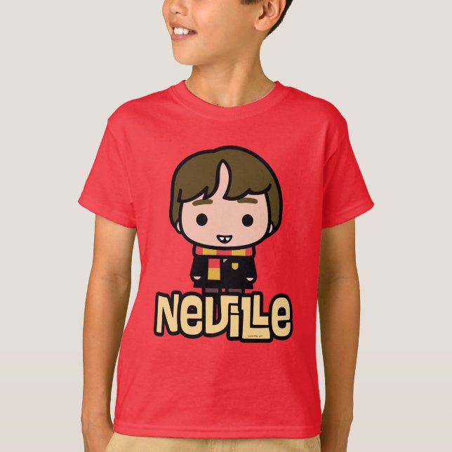 Camiseta Neville Longbottom Personagem de desenho animado A (Frente)