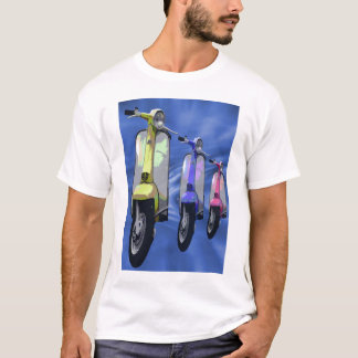 Camiseta Névoa do patinete