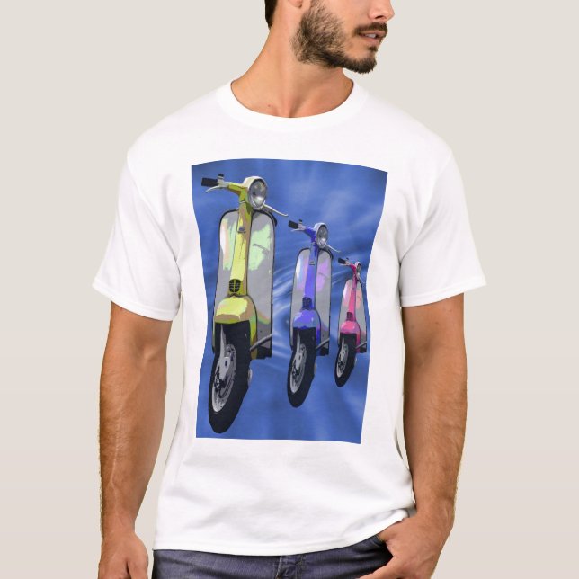 Camiseta Névoa do patinete (Frente)