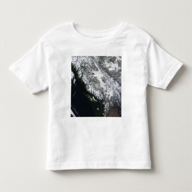 Camiseta Nevoeiro e neve na Colúmbia Britânica (Frente)